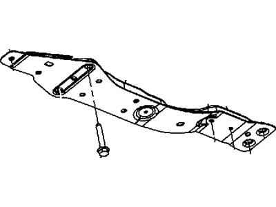 Mopar 4877087AA CROSSMEMBER-Front Support