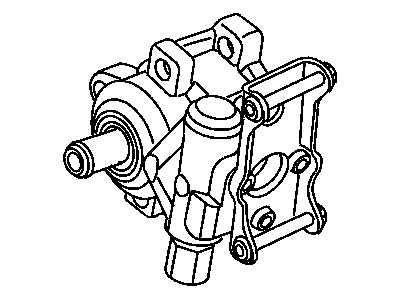 2009 Dodge Ram 2500 Power Steering Pump - 68044144AB