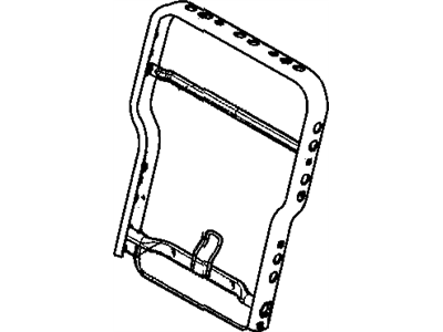 Mopar 5179869AA Seat Back-Rear