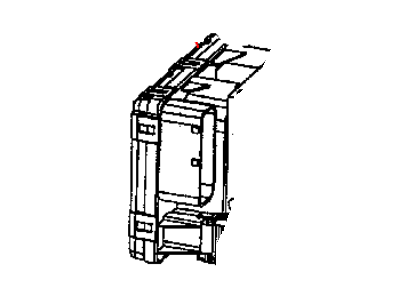 2000 Chrysler LHS ABS Control Module - 4602253AD