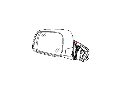 2016 Jeep Grand Cherokee Car Mirror - 5SG18KARAC