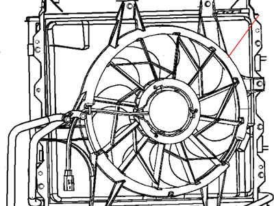 Mopar 5086547AB Engine Cooling Radiator