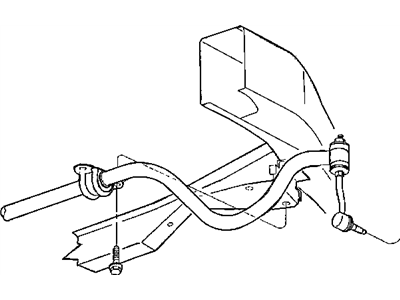 Dodge Dakota Sway Bar Bushing - 52013407AB