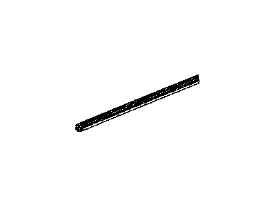 Mopar 55399050AB WEATHERSTRIP-Rear Door Belt