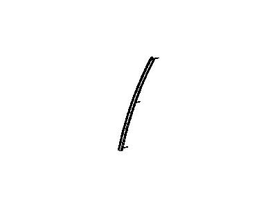 Mopar 55399390AA WEATHERSTRIP-B-Pillar