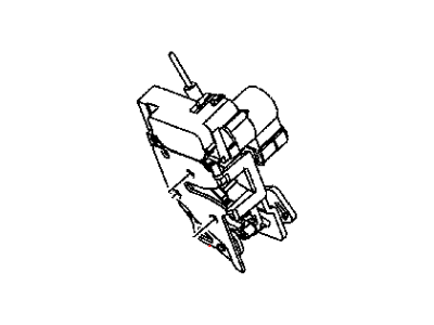 Mopar 4865727AA Front Door Latch