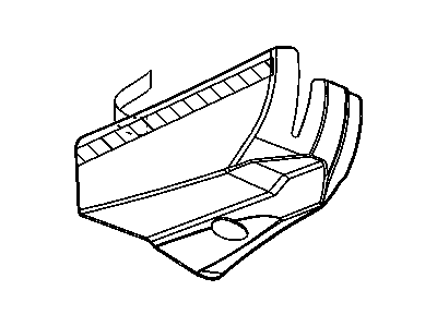 Mopar 5112123AC SILENCER-Floor Pan