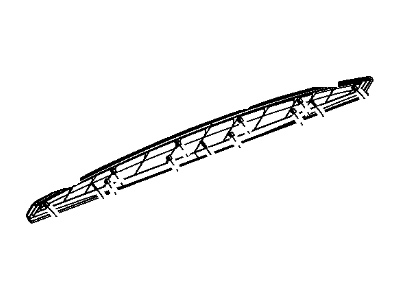 Mopar 55372052AB Spoiler-TAILGATE