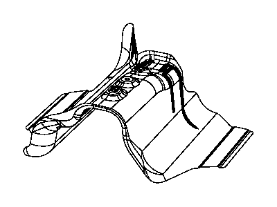 Mopar 4766082AC Shield-Fuel Tank Heat