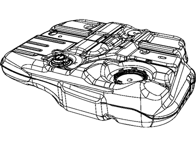 Mopar 68158196AB Fuel Tank