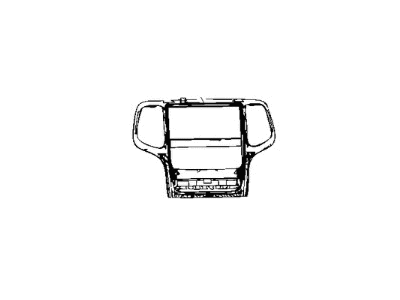 Mopar 5091840AE Stack-Vehicle Feature Controls