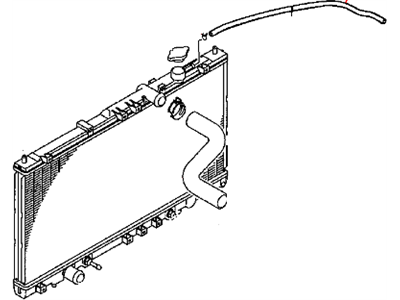 Mopar MR373102 Engine Cooling Radiator