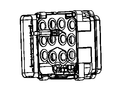 Mopar 68154647AA Anti-Lock Brake Control Module