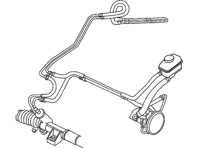 Chrysler Cirrus Power Steering Hose - 4764394AC