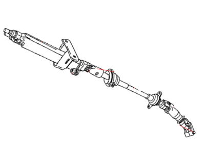 Mopar 55315022AE Intermediate Shaft