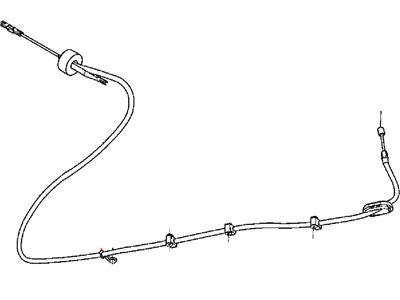 Mopar 4779589AF Cable-Parking Brake