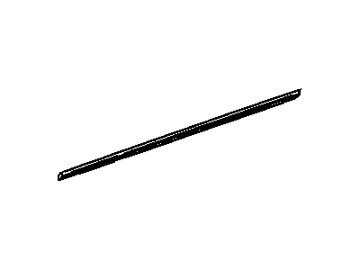 Mopar 55364720AB Seal-Rear Door Belt Outer