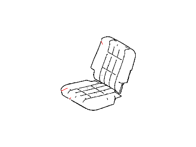 Mopar 1FR921D1AA Seat Back-Rear