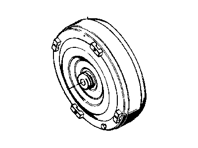 Jeep Comanche Torque Converter - 53003431