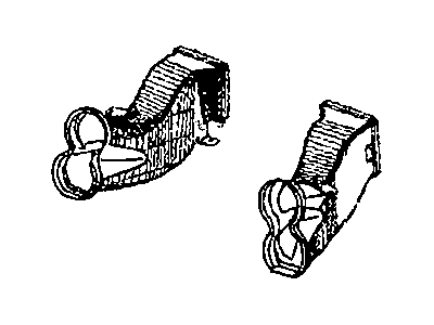 Mopar 55117103AB Duct-A/C Outlet