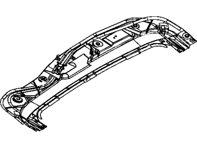 Mopar 68019472AA Channel-SUNROOF Drain