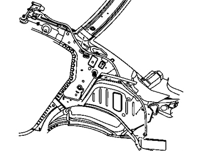 Mopar 4389659AD Hose-SUNROOF Drain