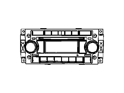 Mopar 5064363AB Radio-AM/FM With Cd And EQUALIZER