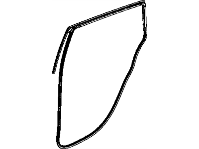 2012 Jeep Grand Cherokee Door Seal - 55399214AC