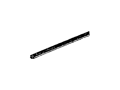 Mopar 55399211AB WEATHERSTRIP-Rear Door Belt Inner