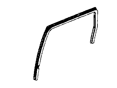 Jeep Grand Cherokee Window Run - 55399188AG