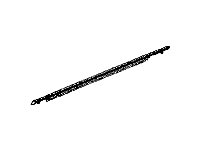 Mopar 55399292AB WEATHERSTRIP-Rear Door Belt Outer