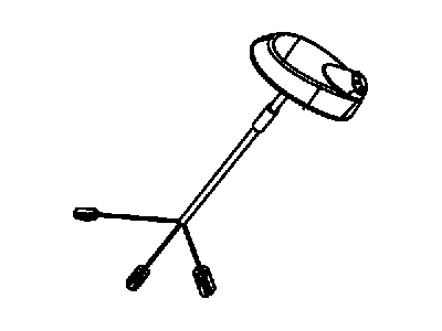 Mopar 5064861AD Antenna-Base Cable And Bracket