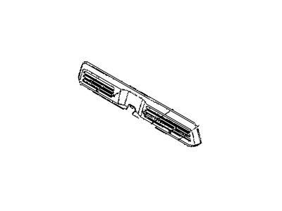 Mopar 5GV06DX9AA Pad-Side Cargo Door SILL