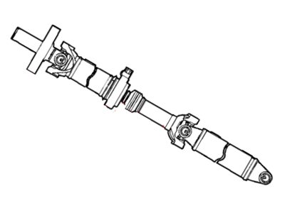 Mopar 52105502AE Drive Shaft