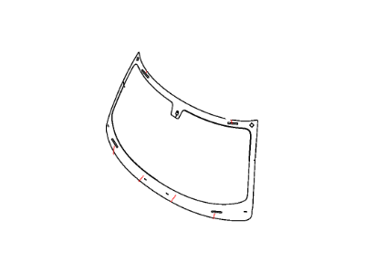 Dodge Windshield - 68103292AA