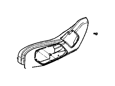 Mopar 1BG391J3AA Shield-Seat ADJUSTER