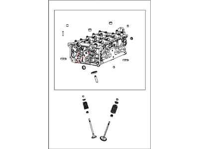 Dodge Dart Cylinder Head - 5047567AF