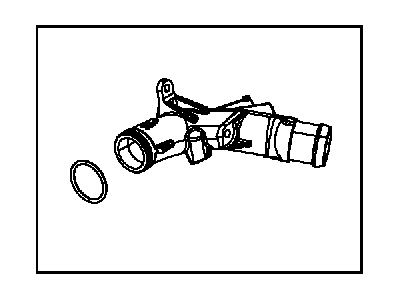 Mopar 68158443AA Elbow-COOLANT Inlet