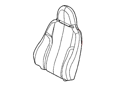 2007 Jeep Liberty Seat Cover - 1HJ241J3AA