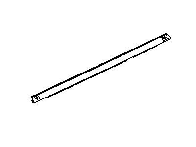 Mopar 5074652AF WEATHERSTRIP-Rear Door Belt Outer