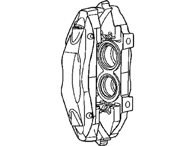 2006 Dodge Viper Brake Caliper - 5136154AA