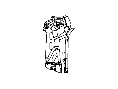 Mopar 55396624AC REINFMNT-D Pillar Upper