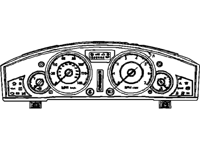 2011 Dodge Charger Speedometer - 68037447AF