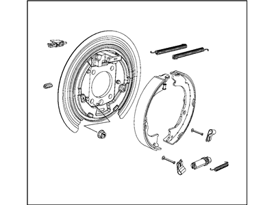 Mopar 68273495AA Plate-Parking Brake