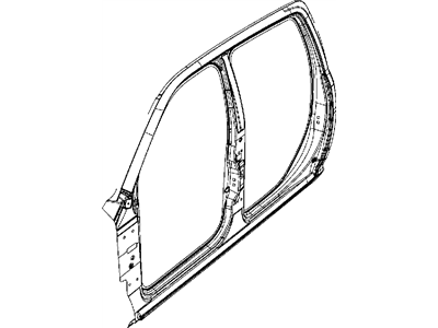 Mopar 55112264AB Panel-Body Side Aperture Outer