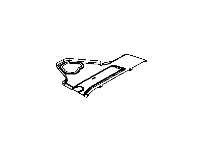 Mopar 5178205AA Cover-Rail Rear