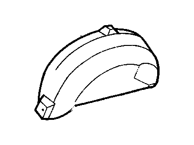 Mopar 4716895 Shield-WHEELHOUSE