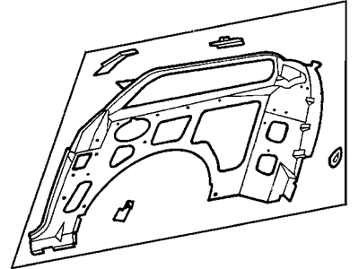 Mopar 4674739AC Quarter Panel