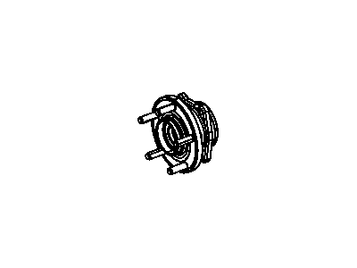 Mopar 5154211AA Wheel Hub And Bearing