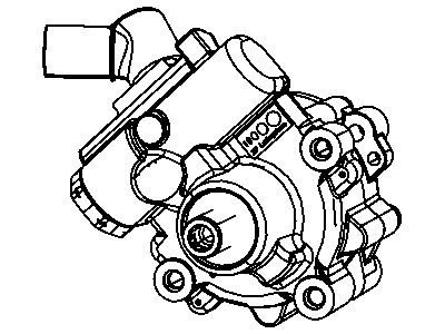 2007 Jeep Wrangler Power Steering Pump - R2059899AE